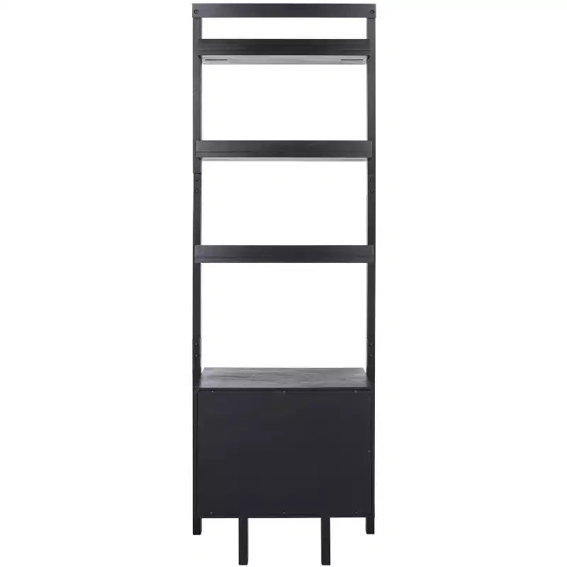 Libreria etagere Lavina a 3 ripiani e 1 anta - ETG9404 - Safavieh