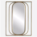 Uttermost Replicate Contemporary Oval Mirror