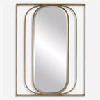Uttermost Replicate Contemporary Oval Mirror