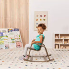 ECR4Kids Sedia a dondolo in legno curvato