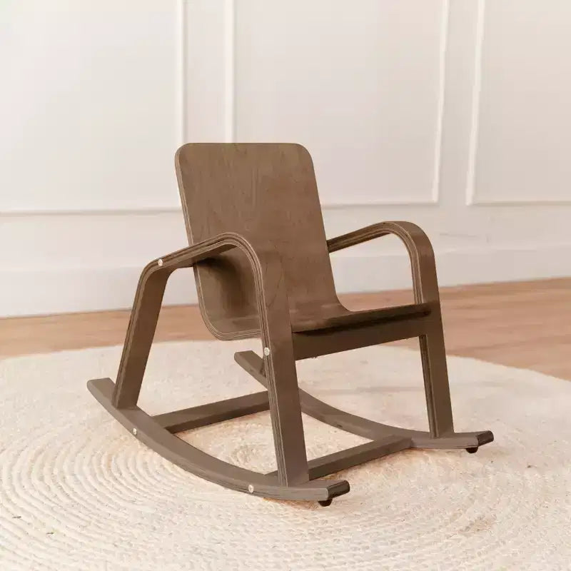 ECR4Kids Sedia a dondolo in legno curvato