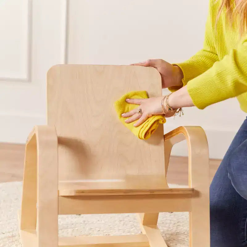 ECR4Kids Sedia a dondolo in legno curvato