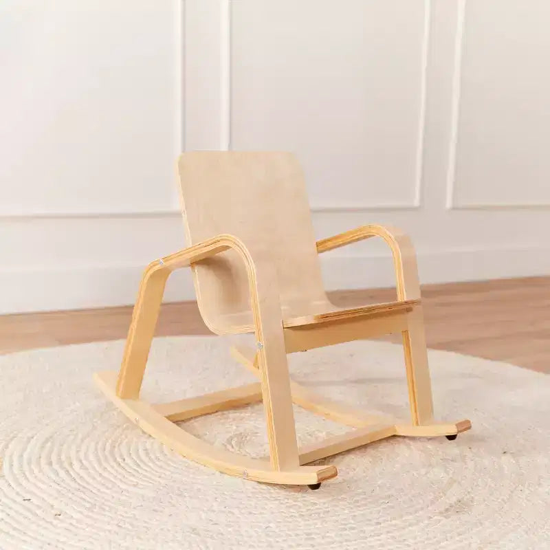 ECR4Kids Sedia a dondolo in legno curvato
