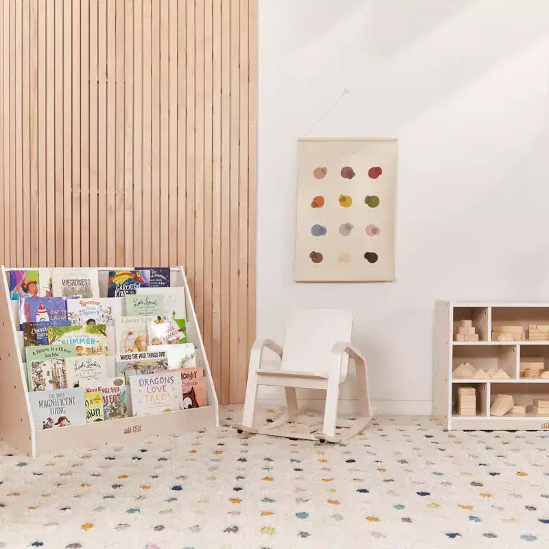 ECR4Kids Sedia a dondolo in legno curvato