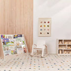 ECR4Kids Sedia a dondolo in legno curvato