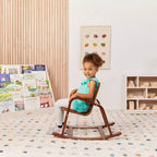 ECR4Kids Sedia a dondolo in legno curvato