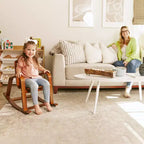ECR4Kids Sedia a dondolo in legno curvato