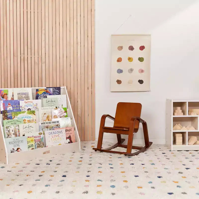 ECR4Kids Sedia a dondolo in legno curvato