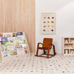 ECR4Kids Sedia a dondolo in legno curvato