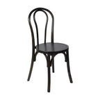 Sedia da pranzo in legno massello Merrick Lane stile Thonet con design impilabile ed eleganti finiture