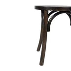 Sedia da pranzo in legno massello Merrick Lane stile Thonet con design impilabile ed eleganti finiture