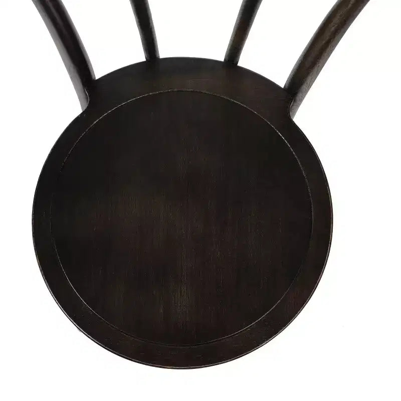 Sedia da pranzo in legno massello Merrick Lane stile Thonet con design impilabile ed eleganti finiture