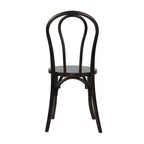 Sedia da pranzo in legno massello Merrick Lane stile Thonet con design impilabile ed eleganti finiture