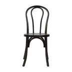 Sedia da pranzo in legno massello Merrick Lane stile Thonet con design impilabile ed eleganti finiture