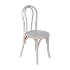 Sedia da pranzo in legno massello Merrick Lane stile Thonet con design impilabile ed eleganti finiture