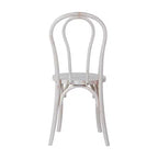 Sedia da pranzo in legno massello Merrick Lane stile Thonet con design impilabile ed eleganti finiture