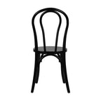 Sedia da pranzo in legno massello Merrick Lane stile Thonet con design impilabile ed eleganti finiture