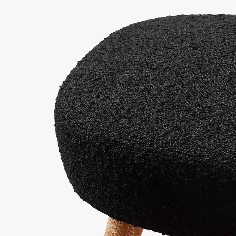 WestinTrends Pouf poggiapiedi quadrato imbottito largo 21"