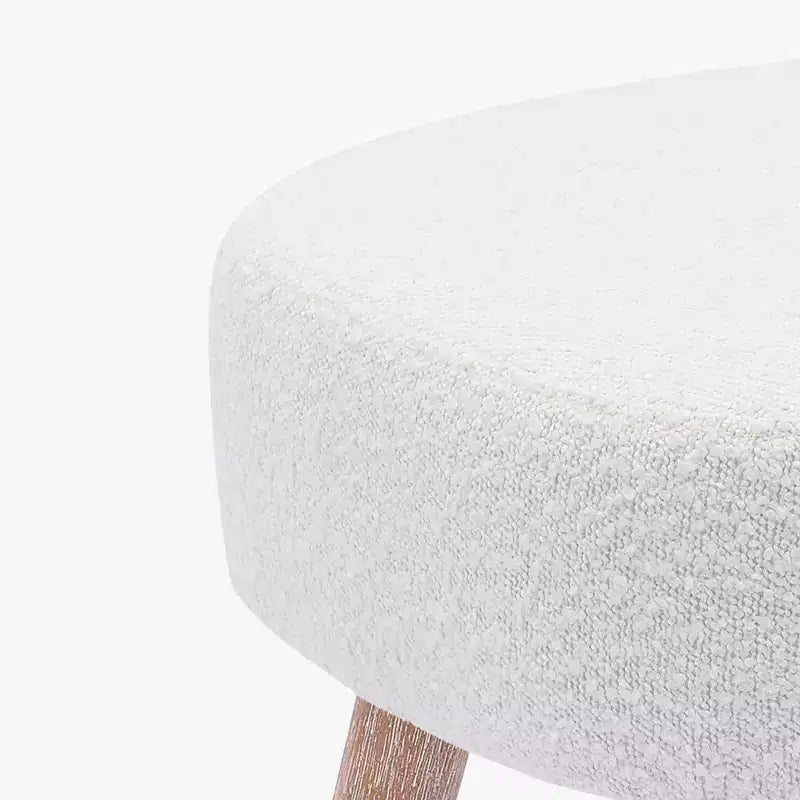 WestinTrends Pouf poggiapiedi quadrato imbottito largo 21"