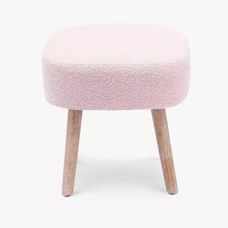 WestinTrends Pouf poggiapiedi quadrato imbottito largo 21"
