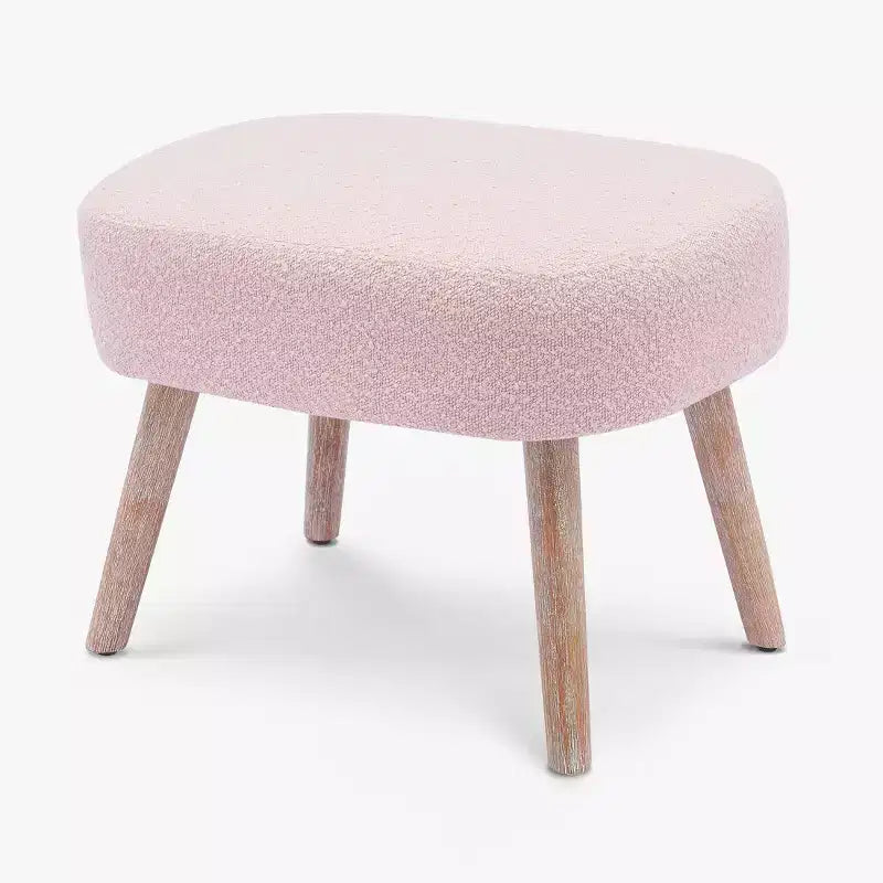 WestinTrends Pouf poggiapiedi quadrato imbottito largo 21"