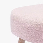 WestinTrends Pouf poggiapiedi quadrato imbottito largo 21"