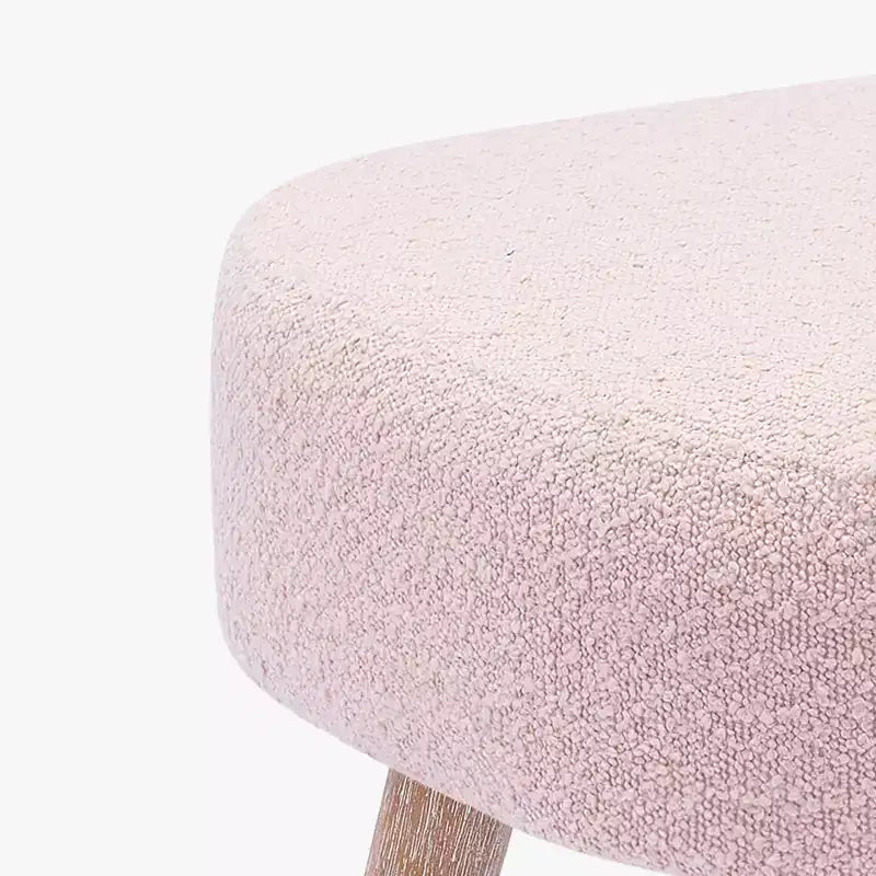 WestinTrends Pouf poggiapiedi quadrato imbottito largo 21"