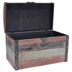 Baule grande in legno "Household Essentials"
