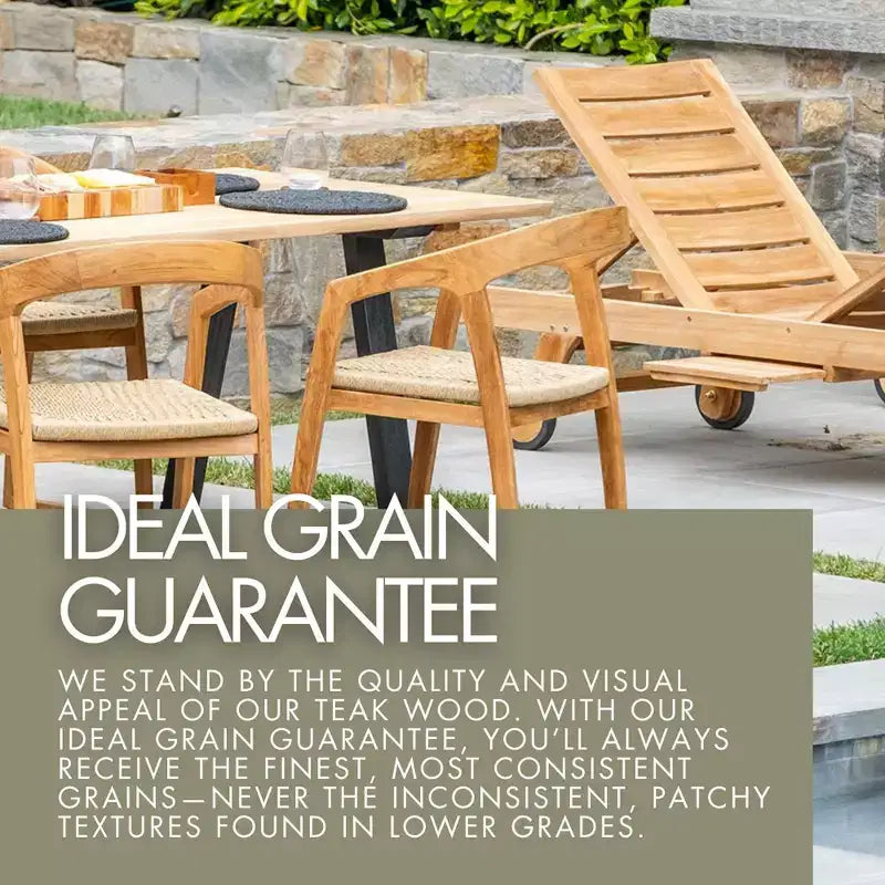 Sgabello da doccia e vasca rustico in teak nordico con sedile curvo - Marrone