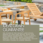 Sgabello da doccia e vasca rustico in teak nordico con sedile curvo - Marrone