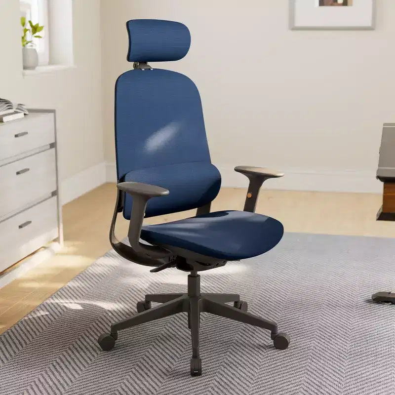 EUREKA ERGONOMIC, Skylar, Sedia da ufficio moderna in rete