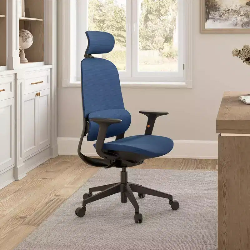 EUREKA ERGONOMIC, Skylar, Sedia da ufficio moderna in rete