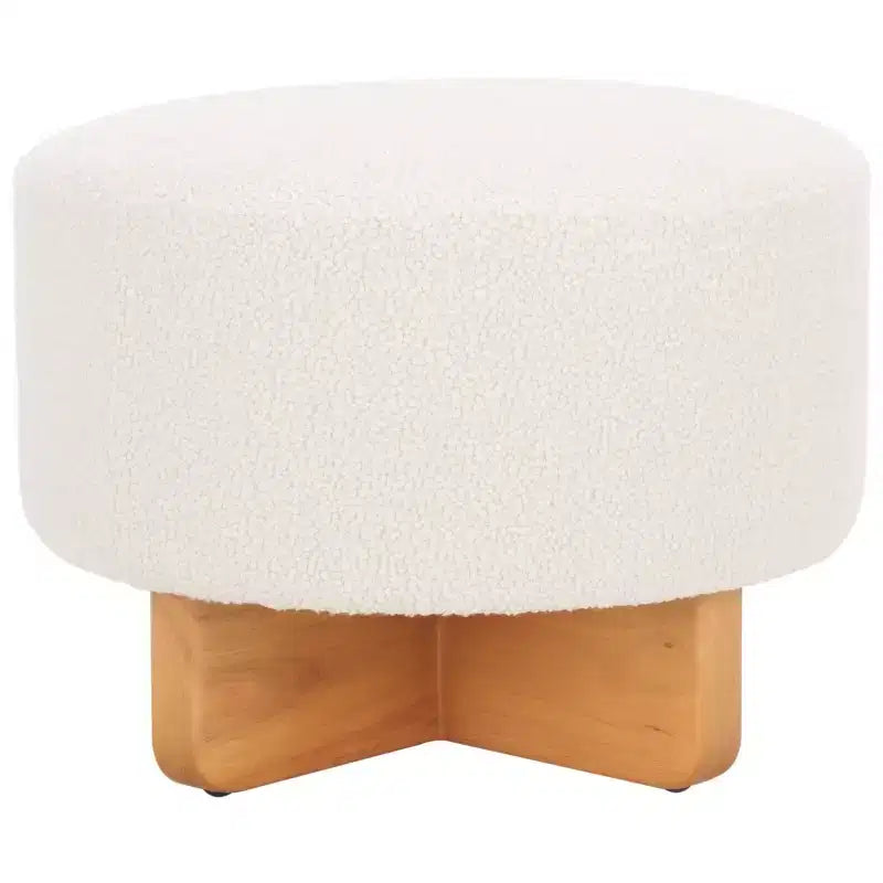 Riah Sgabello Rotondo Bouclé - OTT4504 - Safavieh