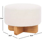 Riah Sgabello Rotondo Bouclé - OTT4504 - Safavieh