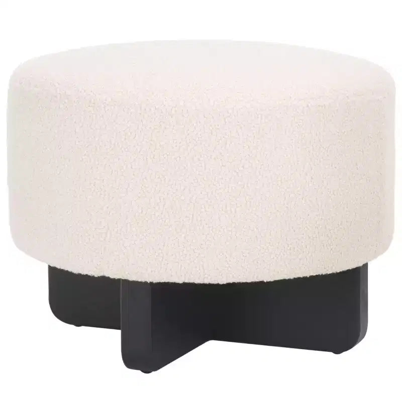 Riah Sgabello Rotondo Bouclé - OTT4504 - Safavieh