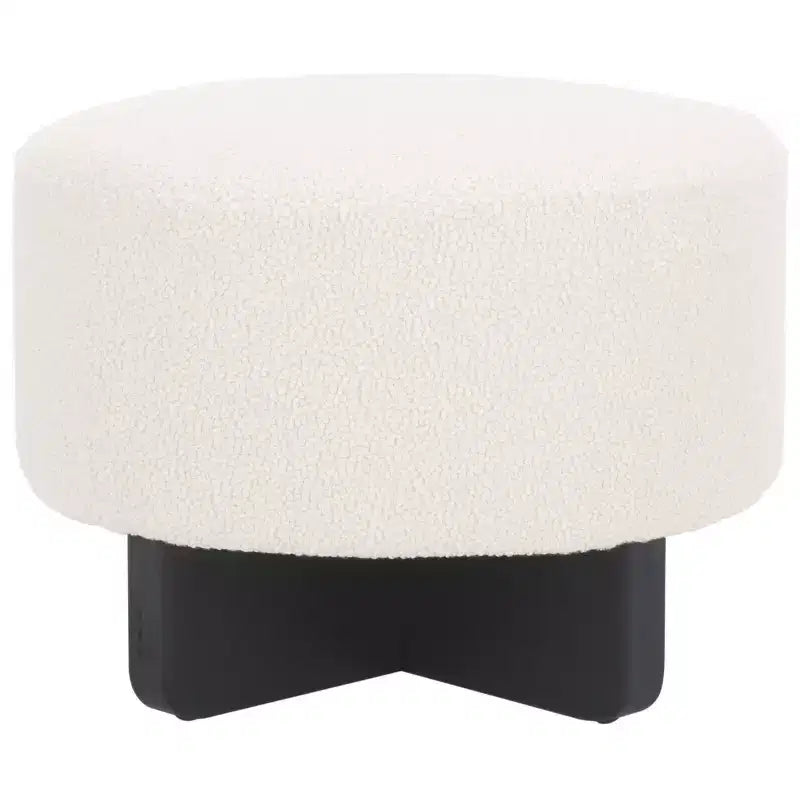 Riah Sgabello Rotondo Bouclé - OTT4504 - Safavieh