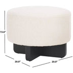 Riah Sgabello Rotondo Bouclé - OTT4504 - Safavieh