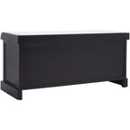 Panca portaoggetti Briar a 3 cassetti con cuscino - BCH5700 - Safavieh