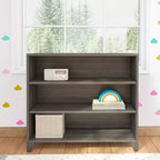 Libreria classica a 3 ripiani Max & Lily, libreria in legno massiccio per cameretta/sala giochi dei bambini