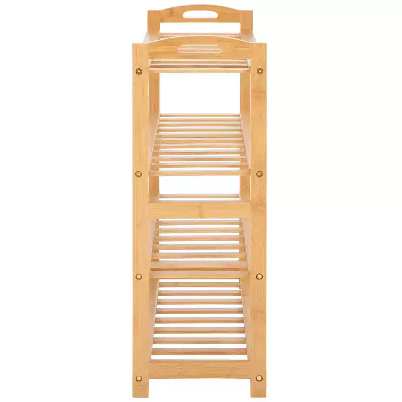 Scaffale a 4 ripiani Angford - Naturale - Safavieh
