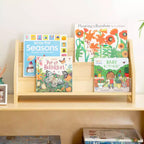 Guidecraft Espositore da Tavolo per Libri - Naturale: Espositore e Contenitore per Libri per l'Aula dei Bambini