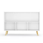 HOMLUX Libreria per bambini a 2 ripiani, Organizzatore di giocattoli, Armadietto per riporre oggetti, Espositore con 3 cassetti, Rosa/Grigio/Blu