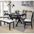 Home Design Set da pranzo Oden da 6 pezzi