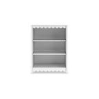 Signature Design by Ashley Hallityn Libreria a 3 ripiani con 2 mensole regolabili, Bianca