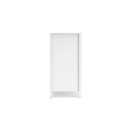 Signature Design by Ashley Hallityn Libreria a 3 ripiani con 2 mensole regolabili, Bianca