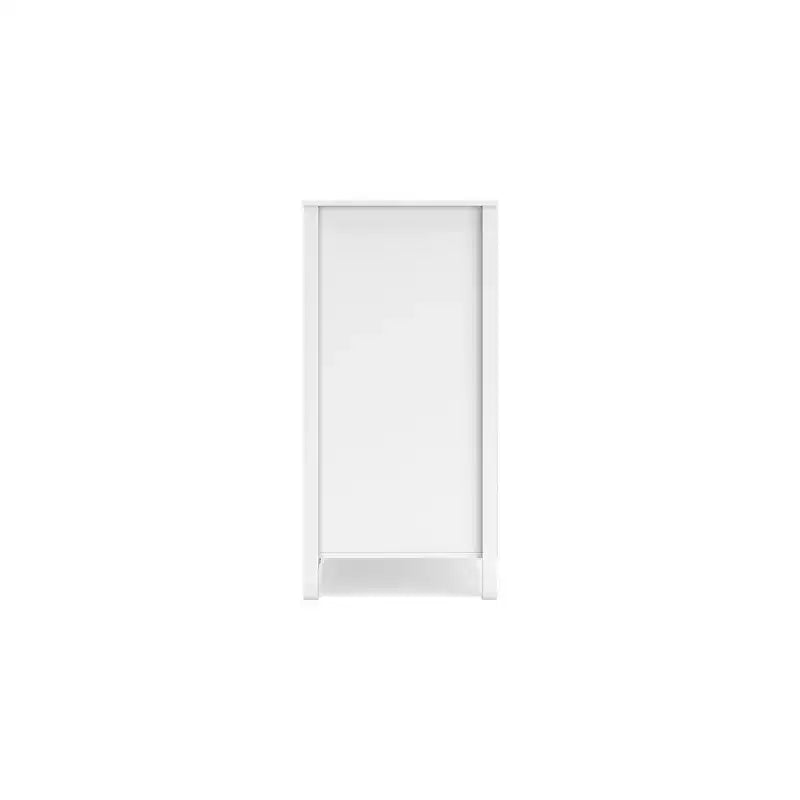 Signature Design by Ashley Hallityn Libreria a 3 ripiani con 2 mensole regolabili, Bianca