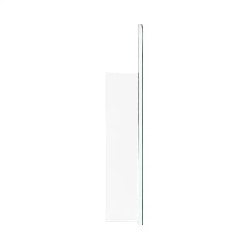 Mobiletto porta medicine senza cornice TEHOME con specchio ad arco da incasso e a montaggio superficiale