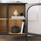 Nathan James Set di 2 mobili contenitori Mason con ante