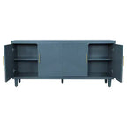 Mobiletto a 4 ante da 70.07'', Credenza da Buffet, Mobiletto Contenitore Moderno da Buffet, Mobiletto Contenitore con Capacità di Carico di 330 libbre per Soggiorno, Cucina, Camera da Letto, Corridoio