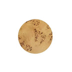 Tavolino d'appoggio Jennifer Taylor Home Nebula 22 Accent Pillar, Legno di radica marrone naturale caldo